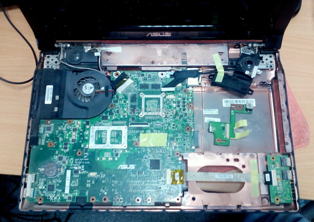 remont noutbuka asus N53S